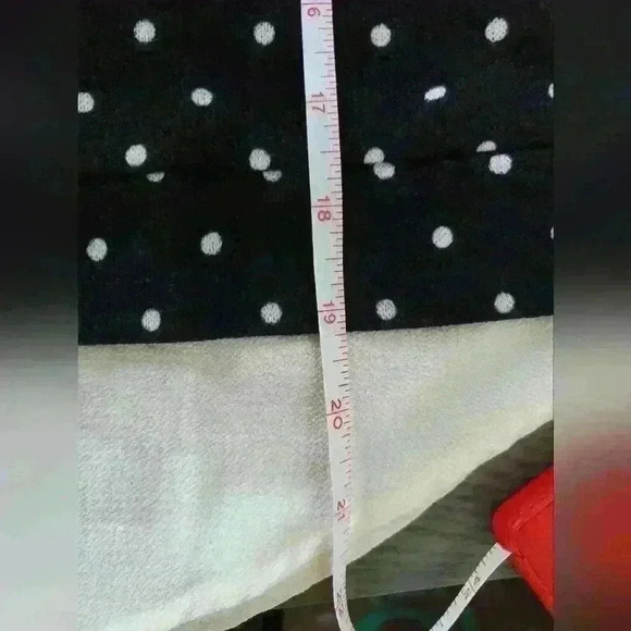 MONTEAU lightweight polkadot  top size small - Picture 11 of 13